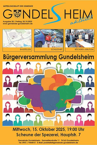 Mitteilungsblatt 20/2025