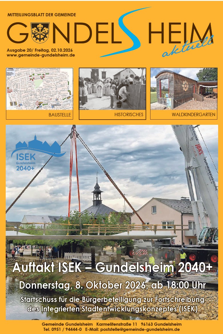 Mitteilungsblatt 20/2026